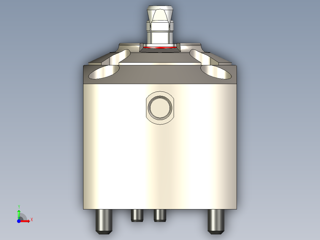 KOSMEKSFA1000-G0N-070多系列多零件图纸模型多系列多零件图纸模型前视图