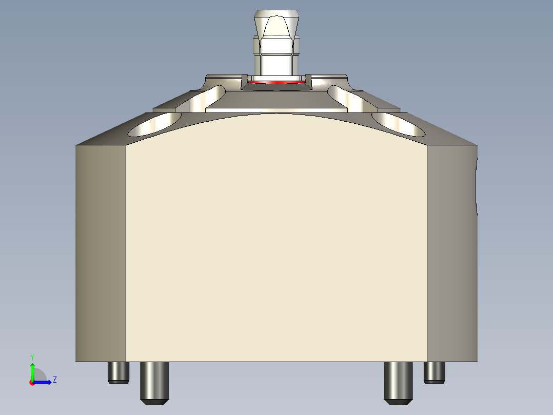 KOSMEKSFA1000-G0N-070多系列多零件图纸模型多系列多零件图纸模型左视图