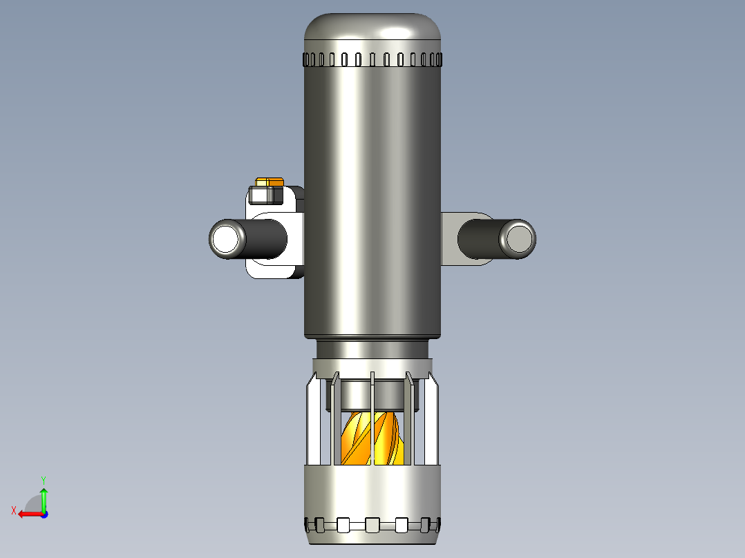 水上摩托车后视图