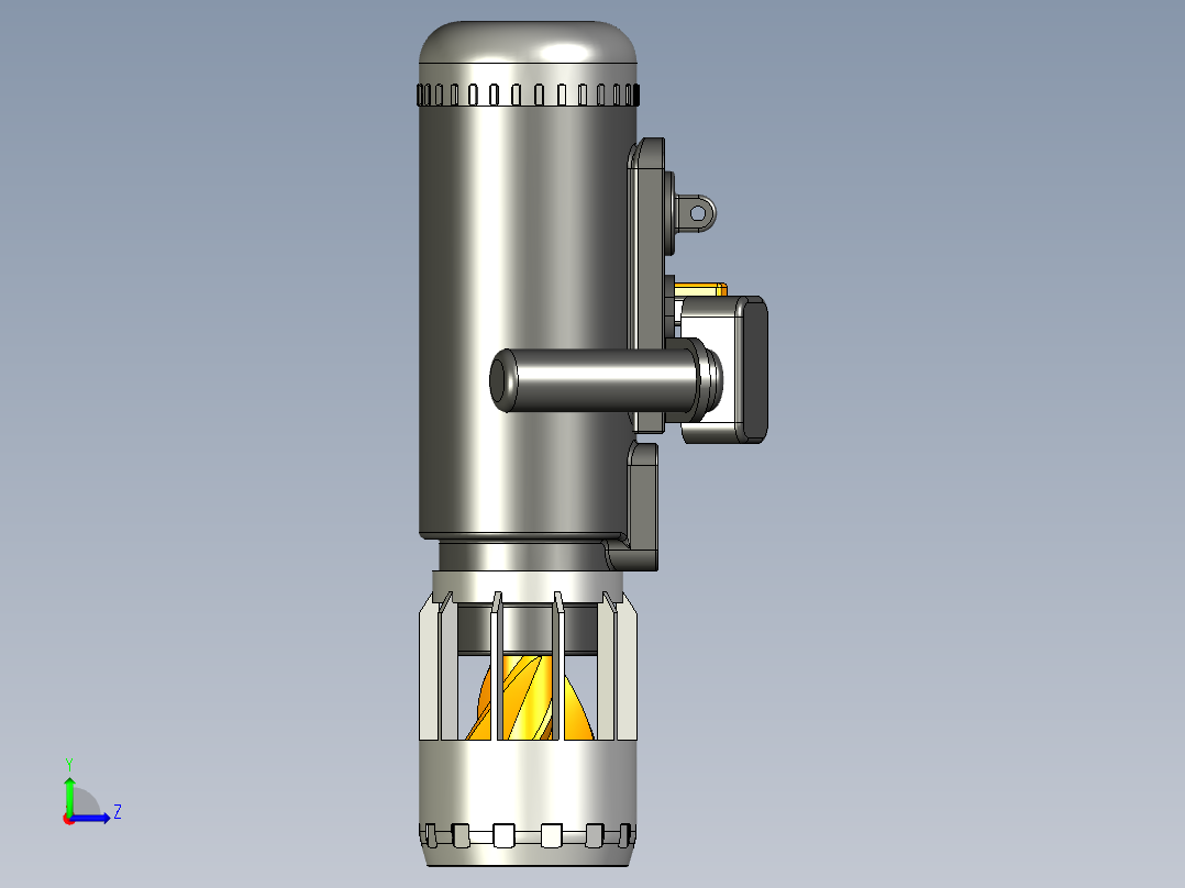 水上摩托车左视图