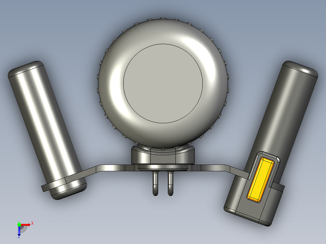水上摩托车俯视图