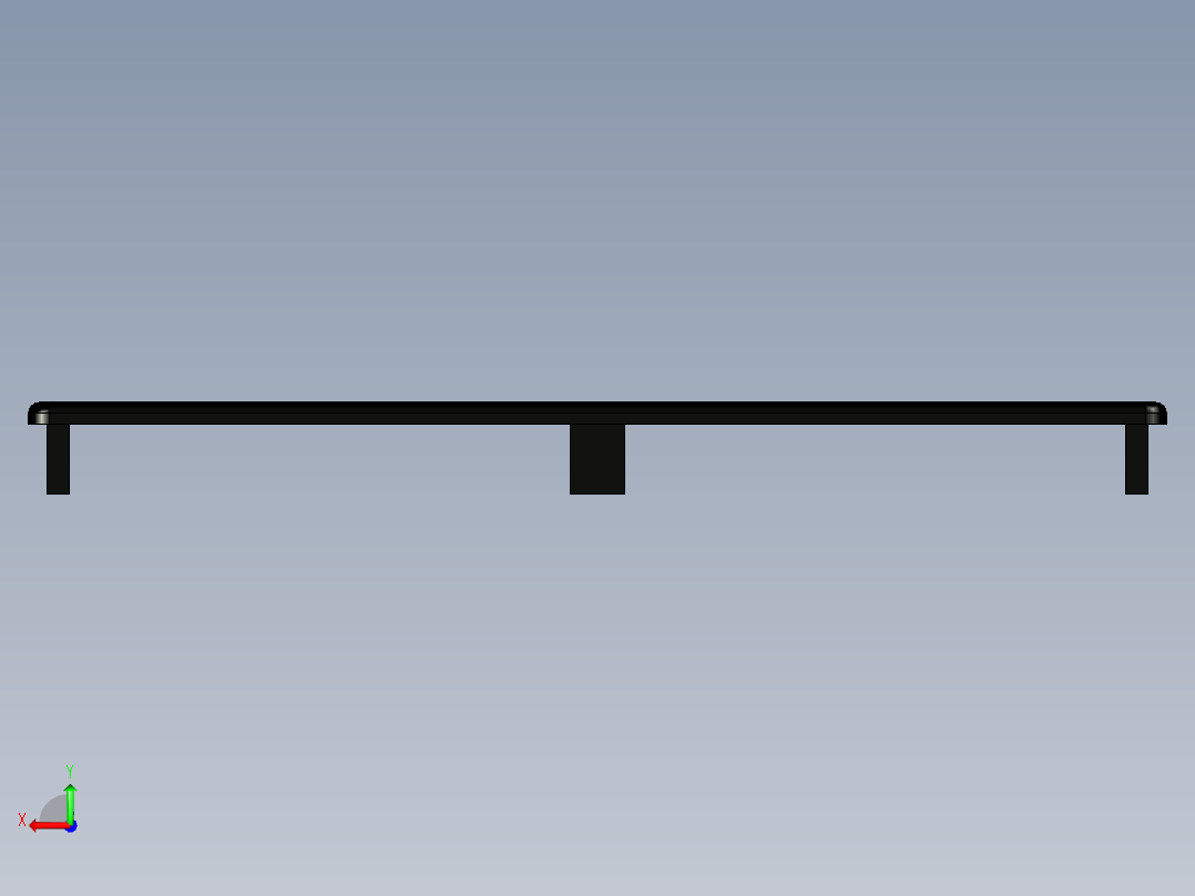 型材-KJN CABLE CONDUIT CAP 80X160 KJN511110后视图