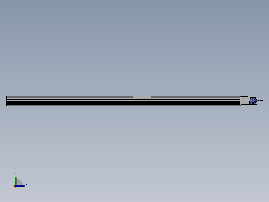 精密模组MT220-L150-2600-R-M75-C4左视图