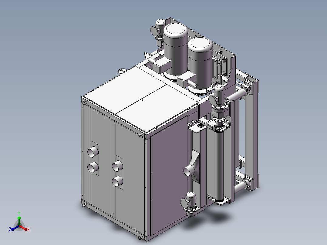 <span style='color: red'>双面</span><span style='color: red'>砂光机</span>3D图纸H393