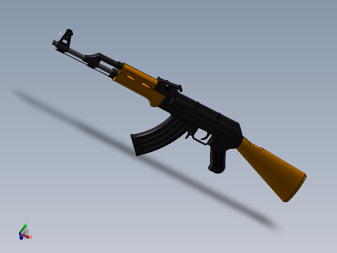 <span style='color: red'>AK47</span><span style='color: red'>步枪</span>