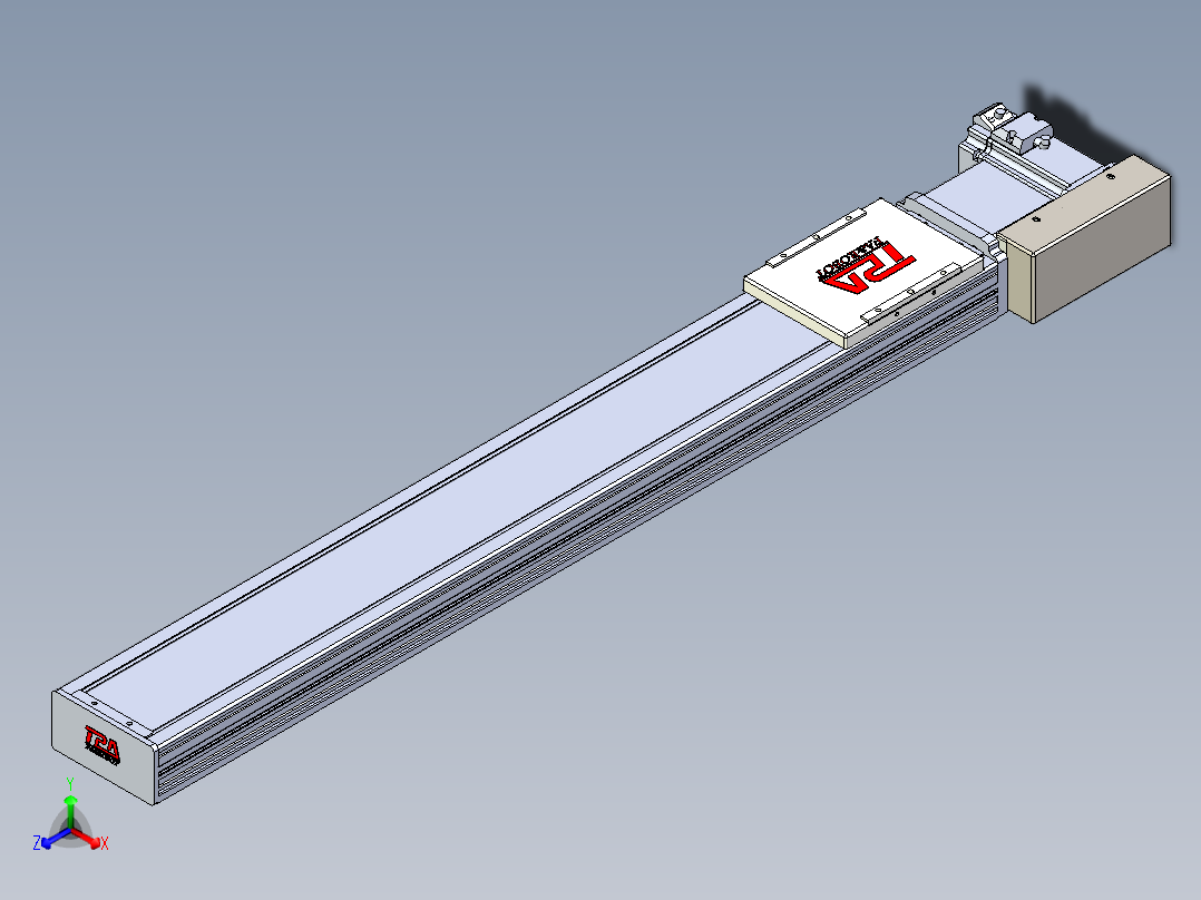 同步带全封闭直线模组TPA-HCB-110D-90-L700-ML-Y-P40-N3