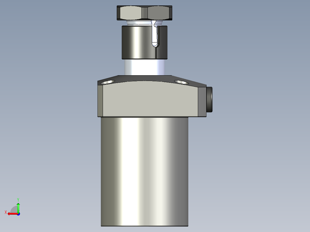 KOSMEKLHS0650-CL-Y60多系列多零件图纸模型后视图