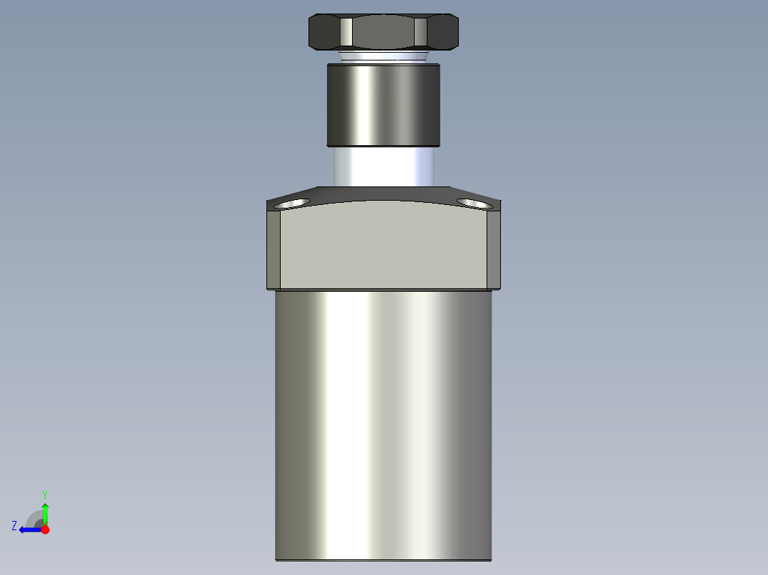 KOSMEKLHS0650-CL-Y60多系列多零件图纸模型右视图
