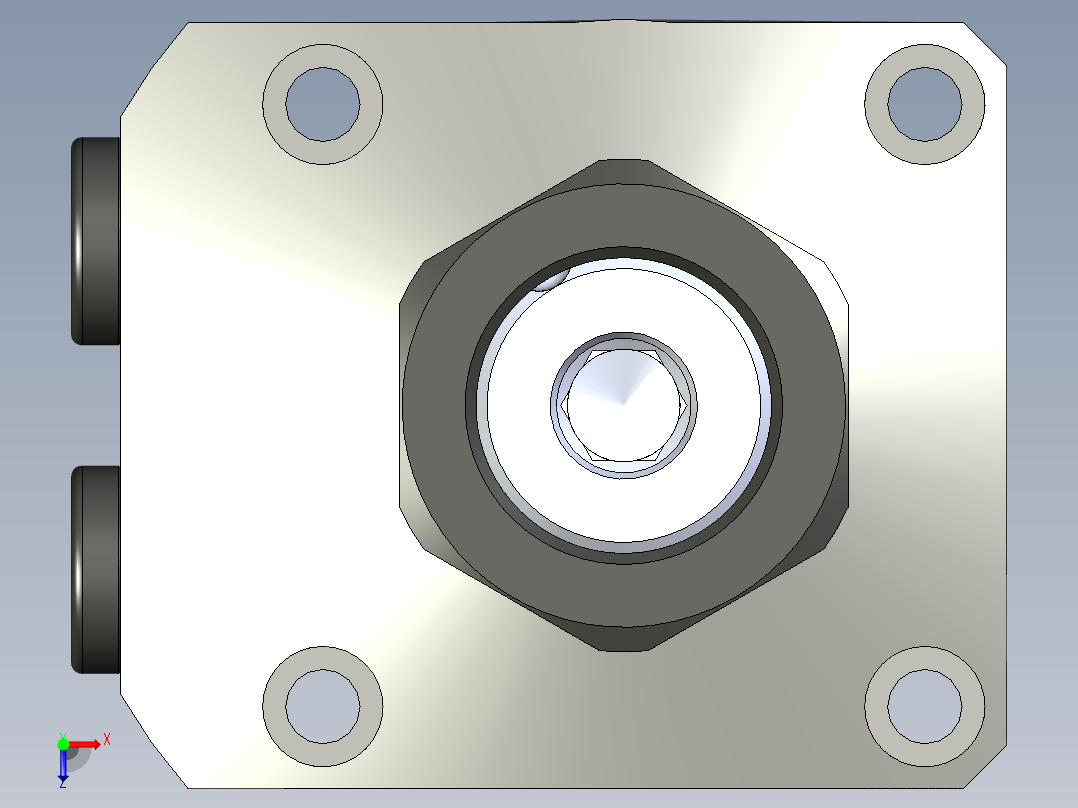 KOSMEKLHS0650-CL-Y60多系列多零件图纸模型俯视图