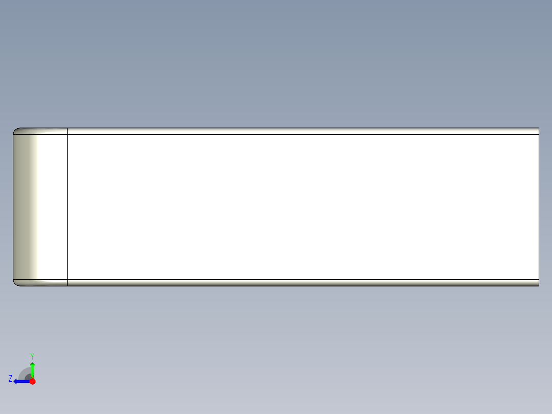 取手(鋁合金)SS1-3D多系列多零件图纸模型右视图