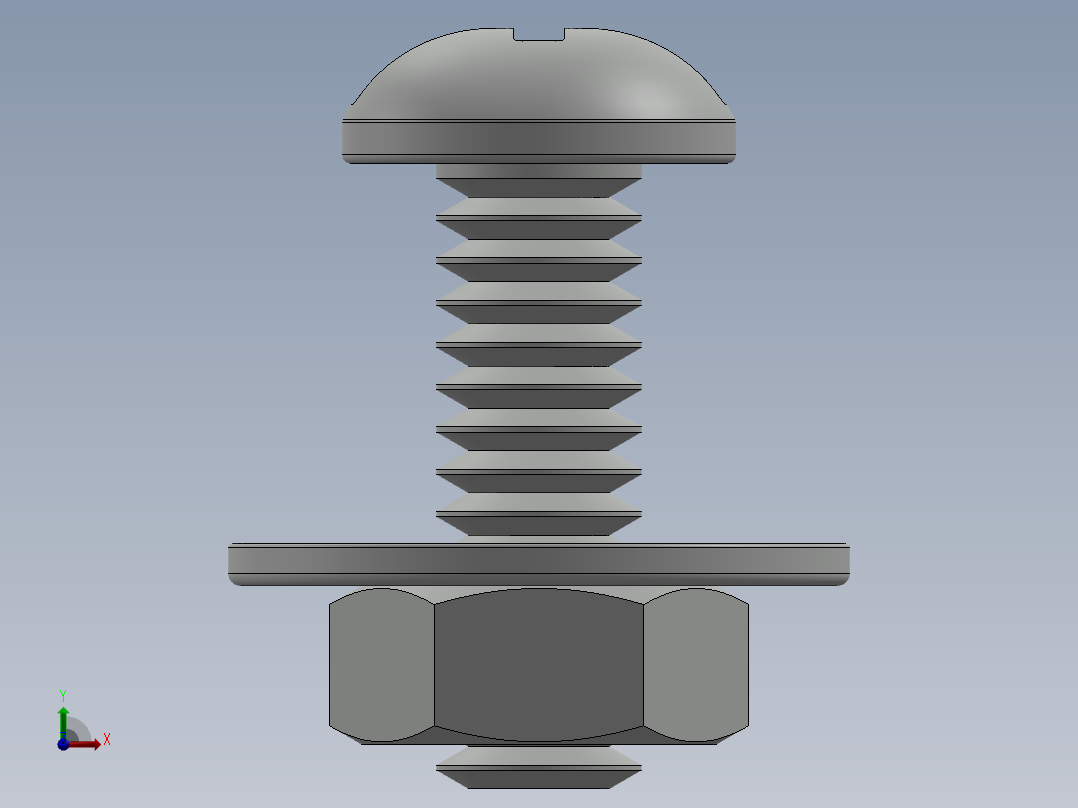 紧固件-0.2500 Round Head