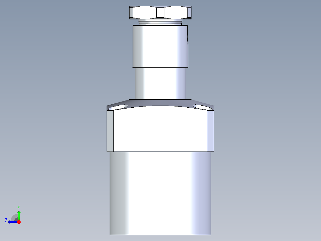 KOSMEKLHA0900-GL多系列多零件图纸模型右视图