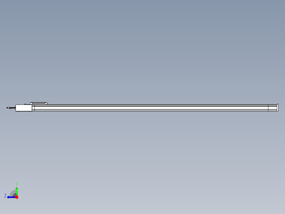 威洛博LB.GB同步带传动--欧规系列LB6A-L65-S2200-BL右视图
