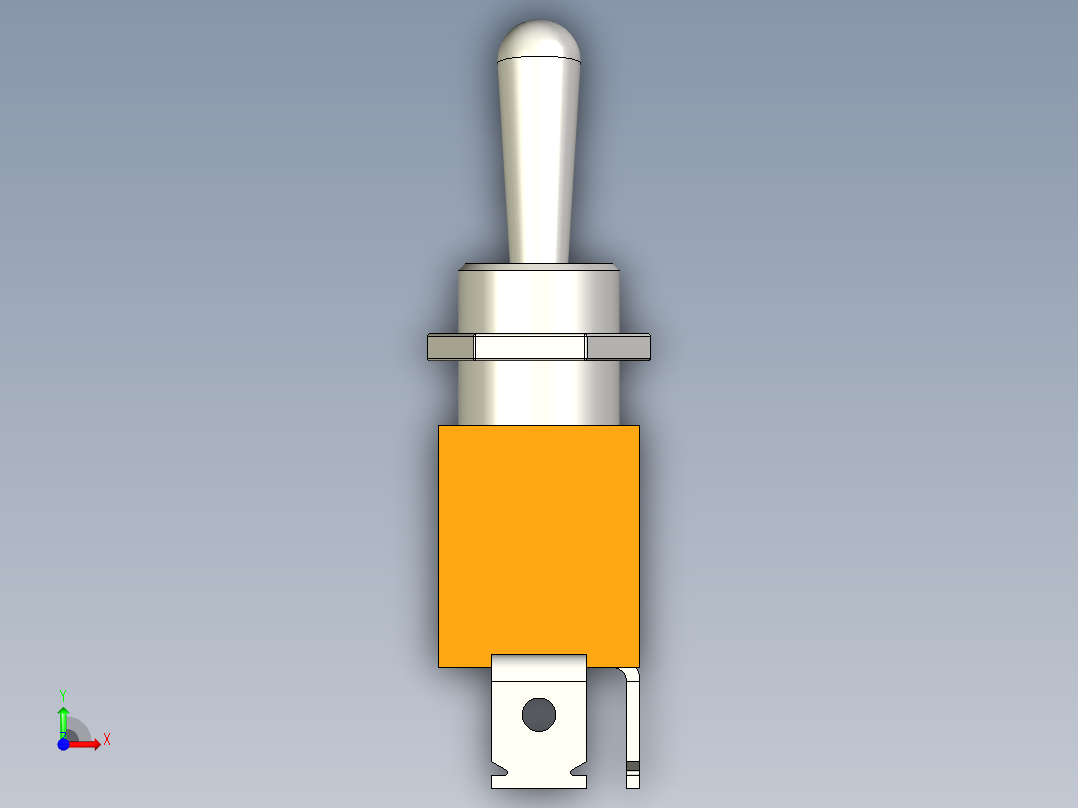 拨动开关E-TEN1121 15A 250V前视图