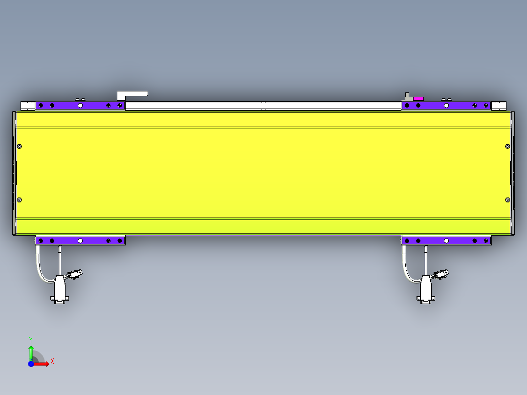 威洛博VL系列直线电机模组-2VL22H2-S450前视图