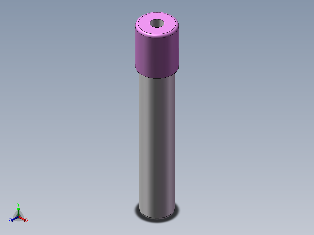 WEAQ试管正等轴测图