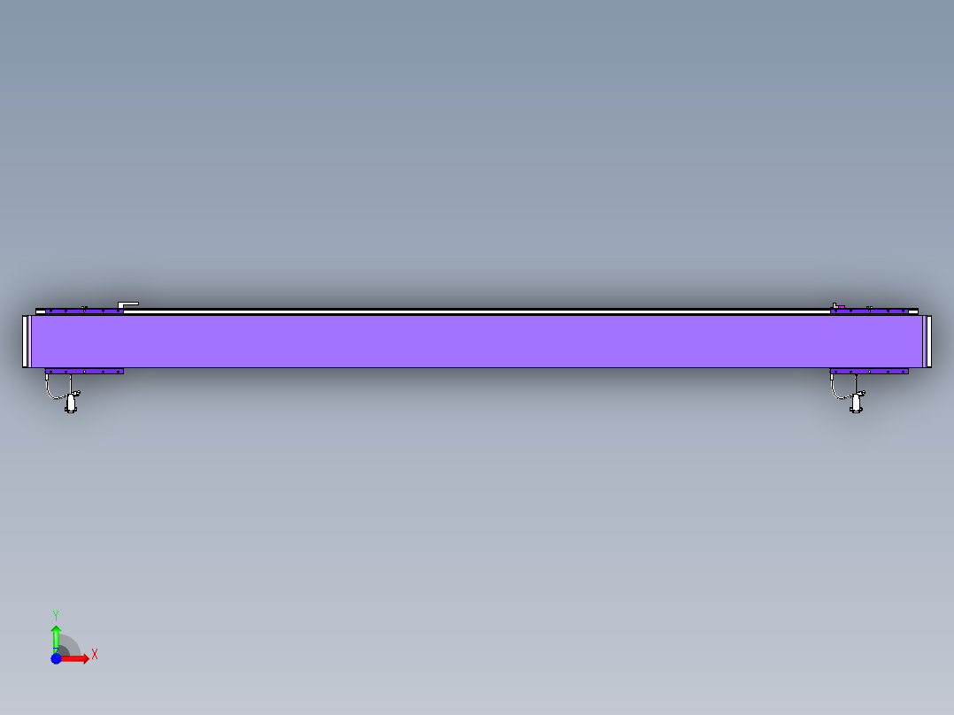 威洛博VL系列直线电机模组-2VL14S3-S1850前视图