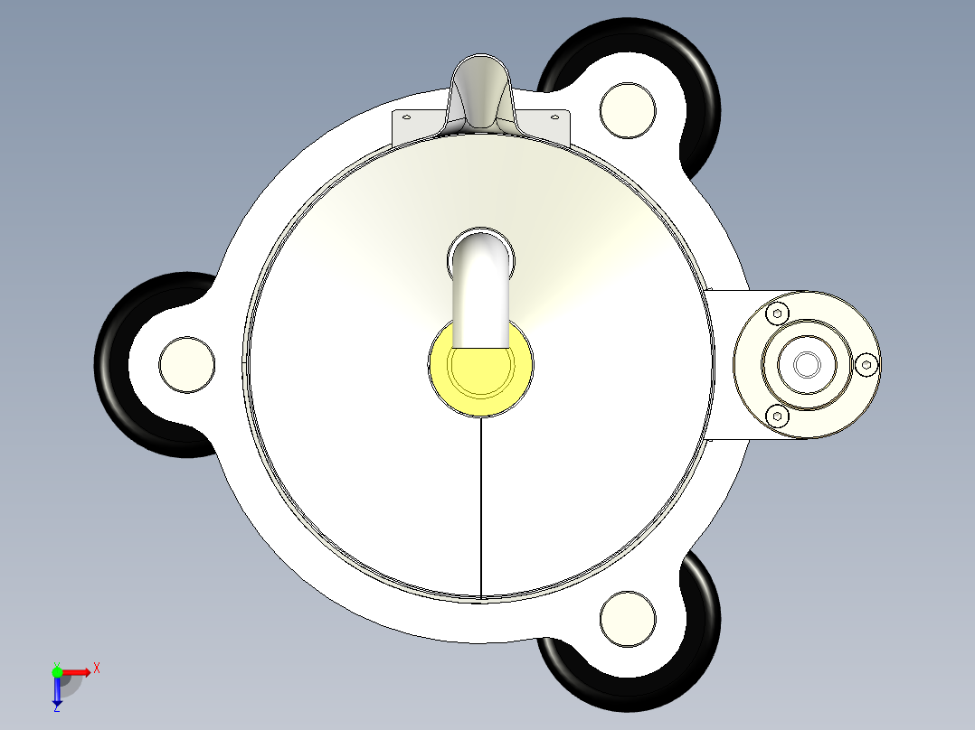 SERAFIN DE COMBUSTIBLE - 容积计俯视图