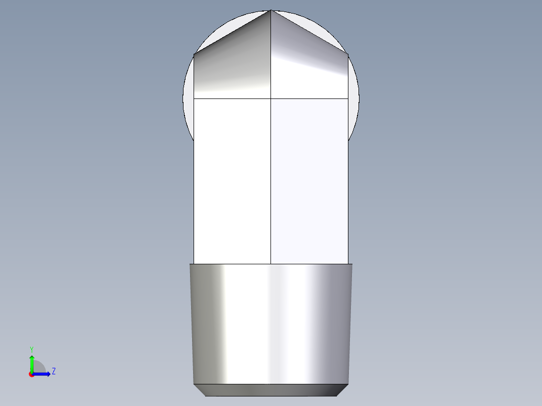 卡套式工业通用硬管接头EO_Male_stud_elbow_WE08SM71X左视图