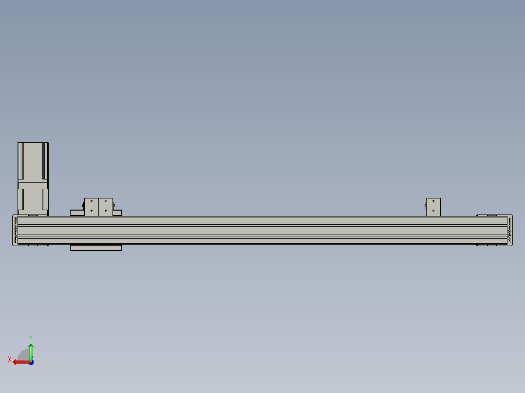威洛博LB.GB同步带传动--欧规系列EBF5-L11-S650-BL-P20-C4后视图
