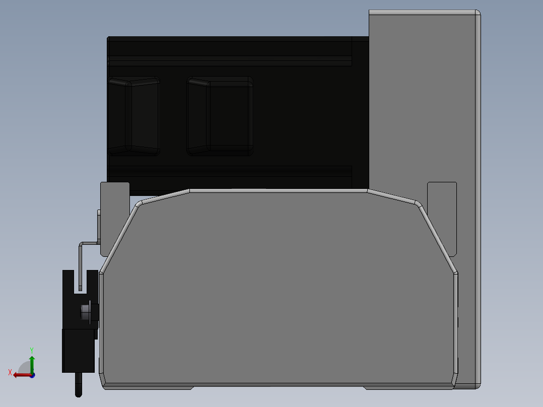 精密模组MT140-L110-2400-LU-M40-C4后视图
