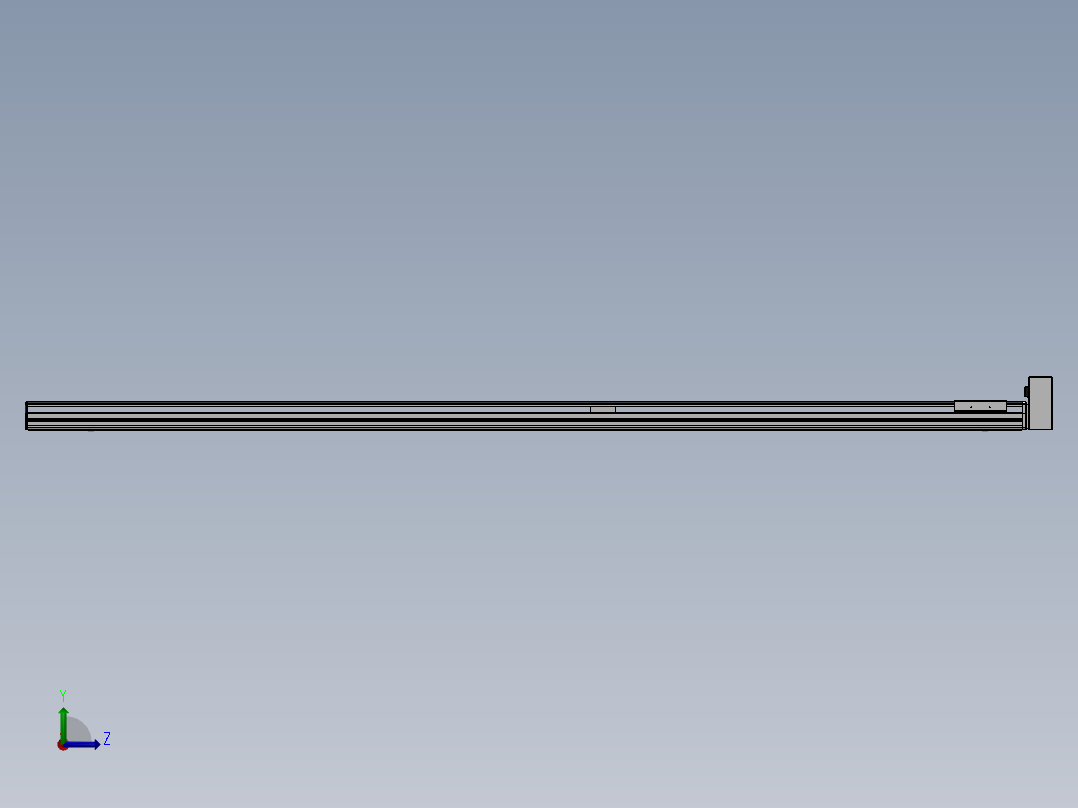 精密模组MT140-L110-2400-LU-M40-C4左视图