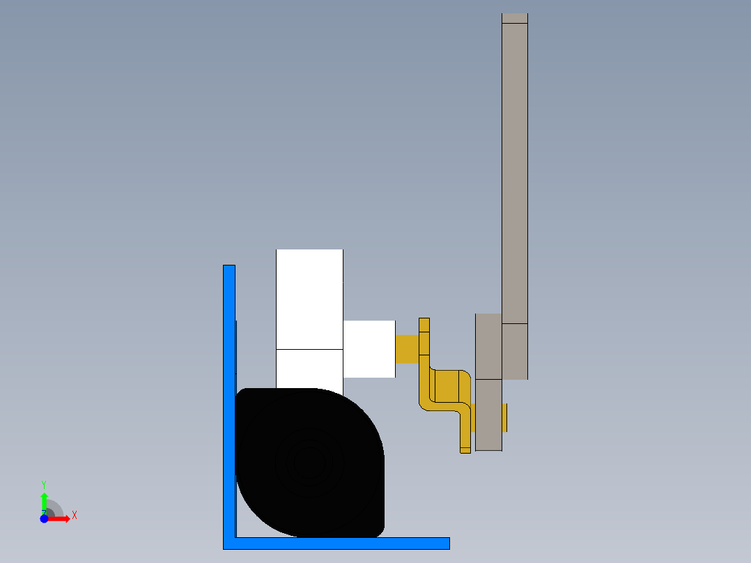 植树机sw21可编辑前视图