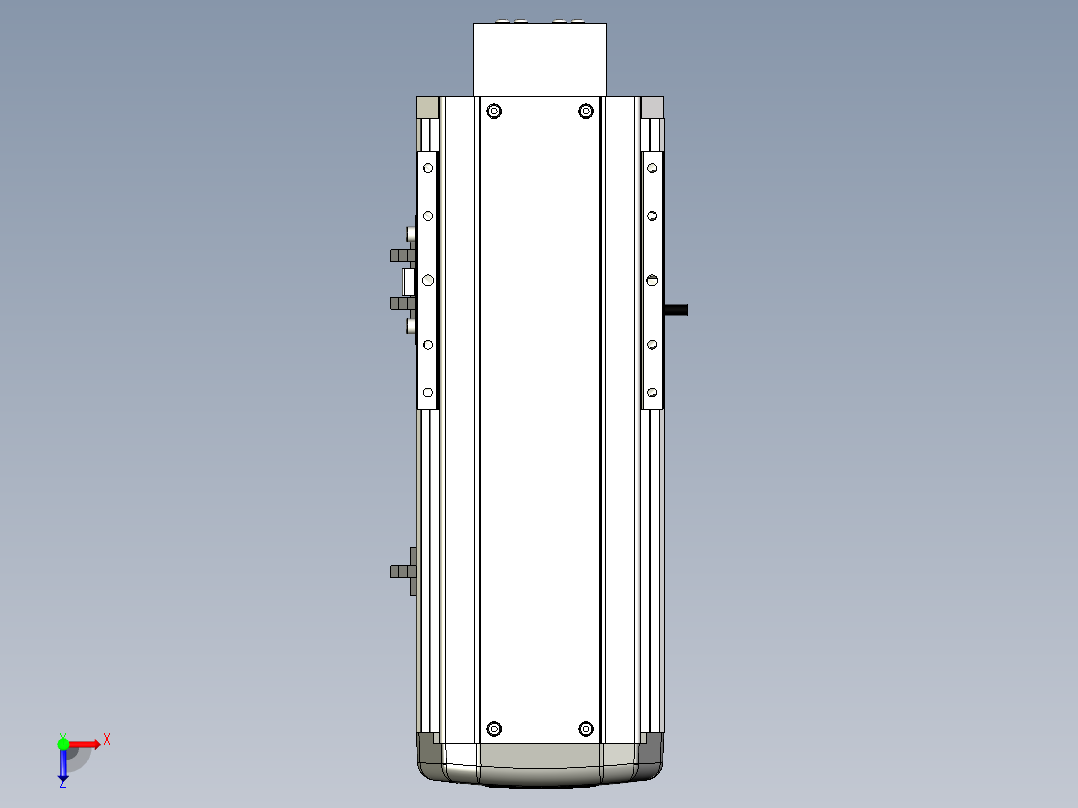 Toyo东佑达直线模组-ETH14-150-BM-400W+煞車俯视图