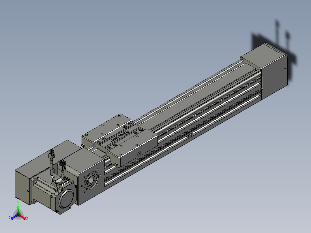 威洛博直线电机模组EB8-L100-S400-BR-P75-MS3