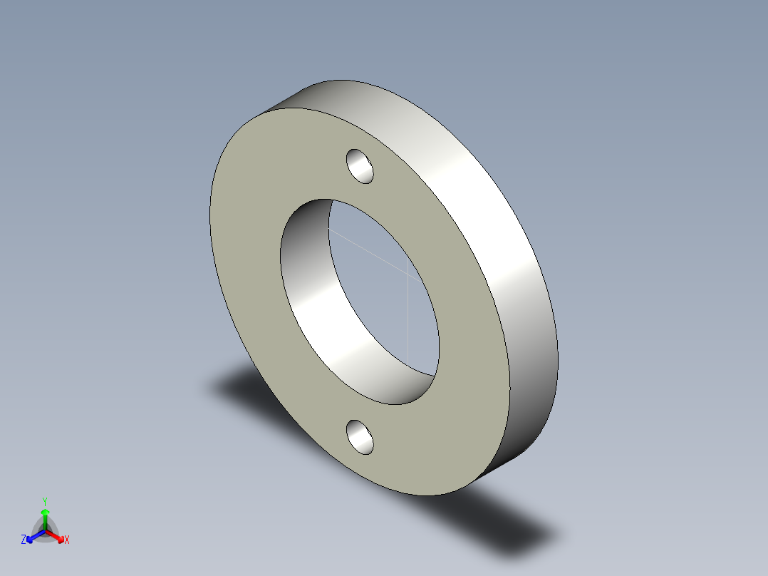 中心刻度環ECR-3D多系列多零件图纸模型