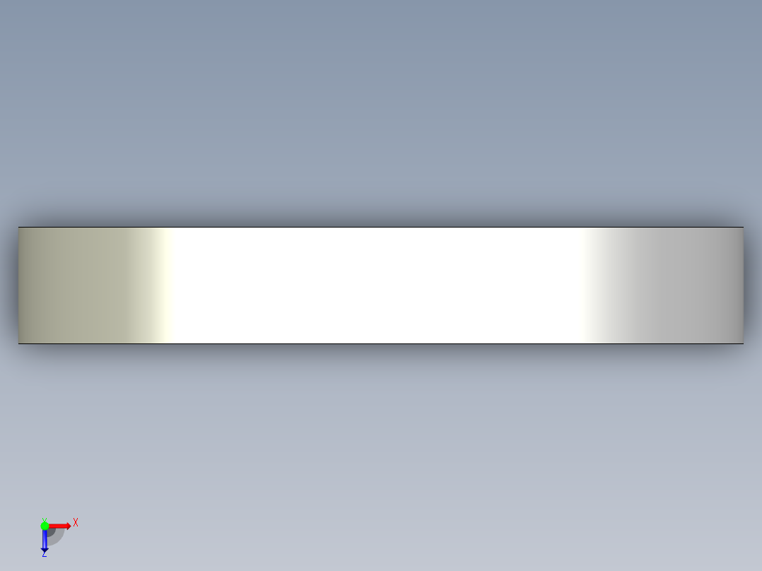 中心刻度環ECR-3D多系列多零件图纸模型俯视图