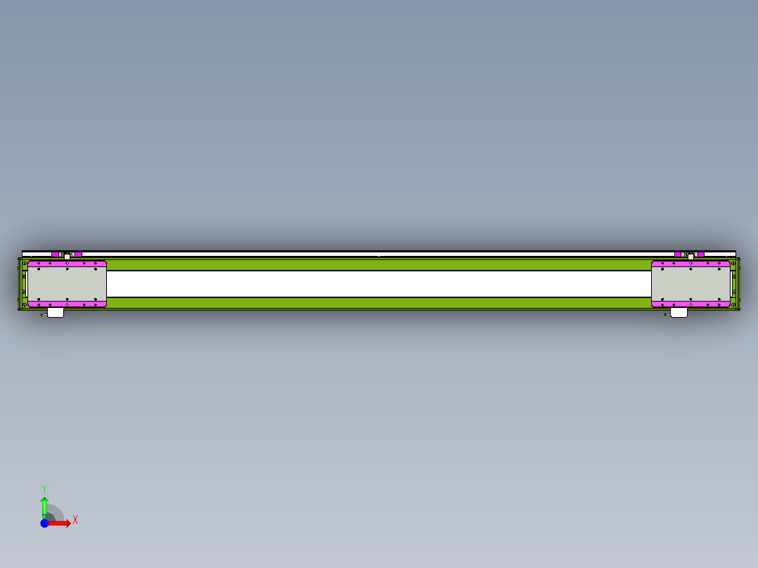 威洛博LC系列3d模型模组2LC14S2Y-S1400前视图