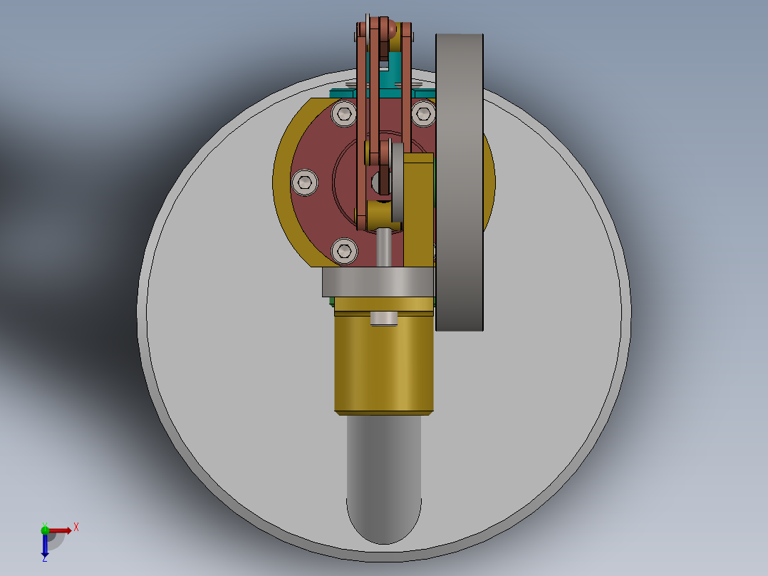 发动机 (127)俯视图