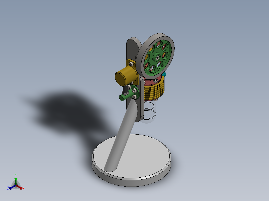 发动机 (127)正等轴测图