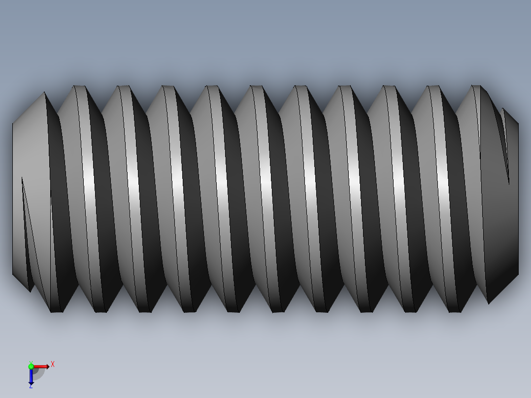 DIN 913-ISO 4026 固定螺钉-M1.8 L=4.SLDPRT俯视图