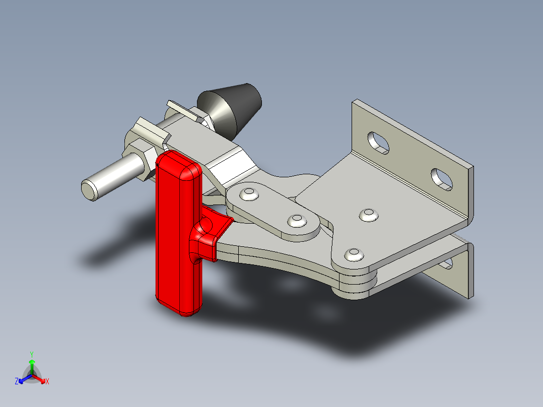 垂直式夾鉗SSP(A)-3D多系列多零件图纸模型