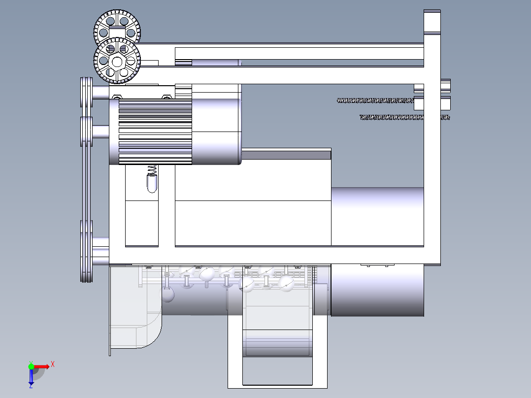 玉米脱粒机新俯视图