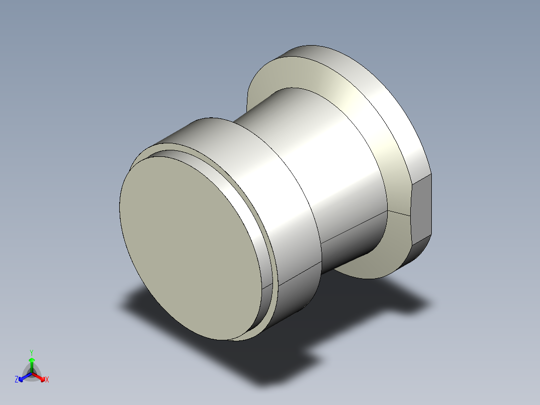 定位配件BJ735-3D多系列多零件图纸模型正等轴测图