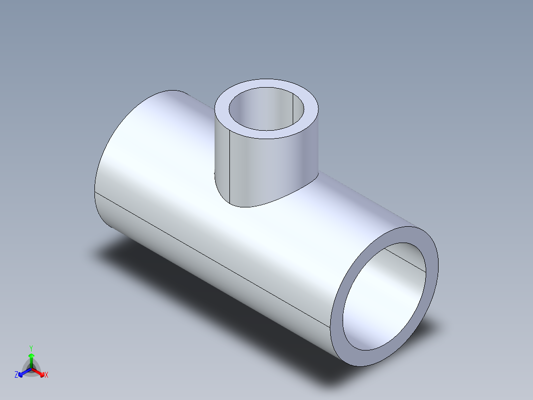 聚氯乙烯配件02-Sch80_ReducingTee_SxSxS_801-130_1in x 0.5in