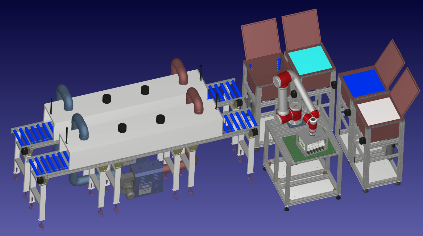 PCB自动清洗线step