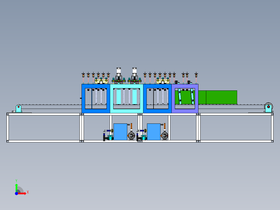 立式清洗机sw16可编辑前视图