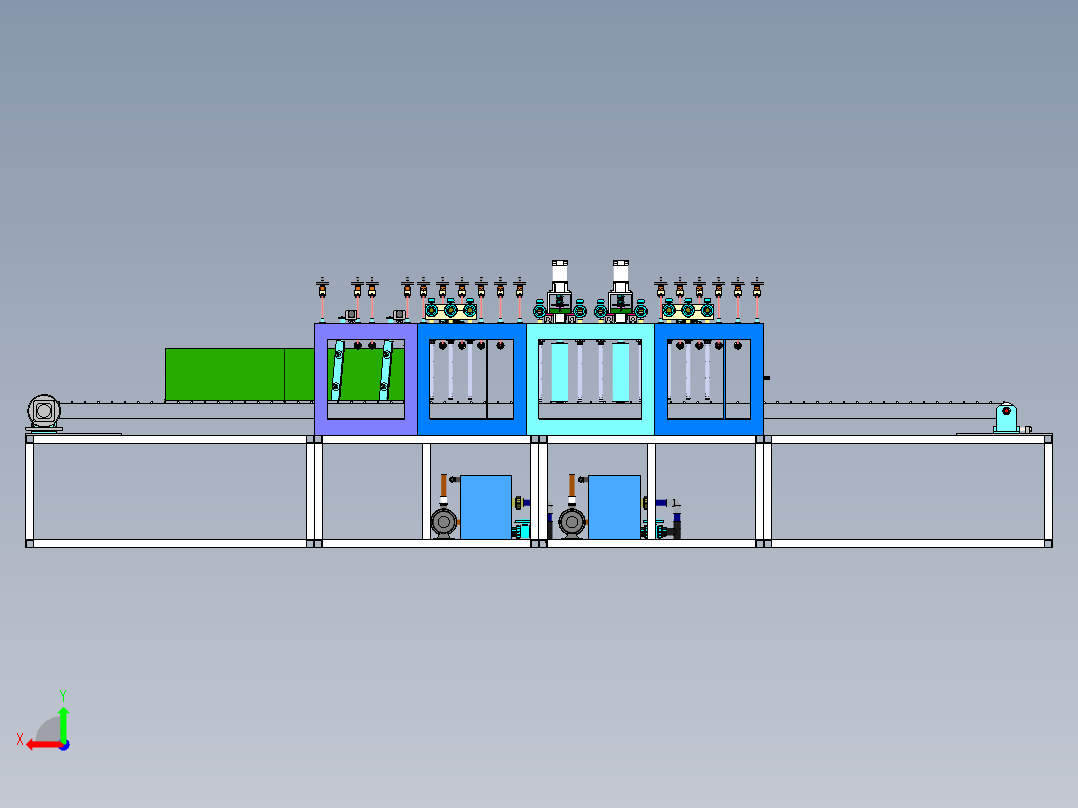 立式清洗机sw16可编辑后视图