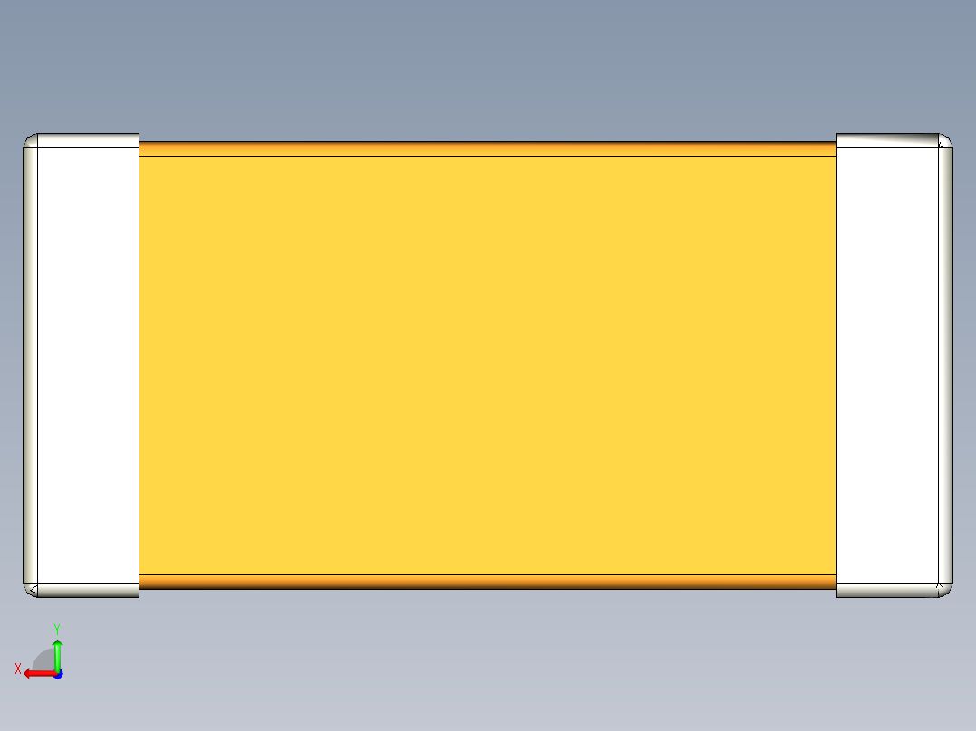 元器件3D封装C0603_07026后视图