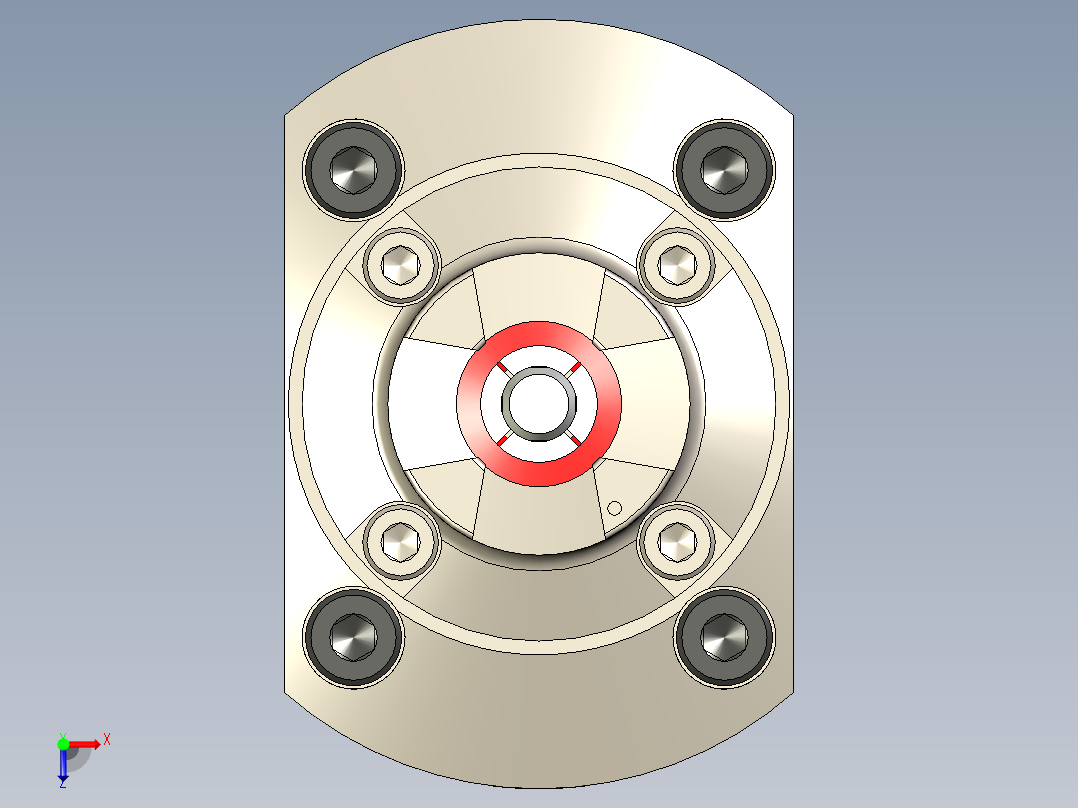 KOSMEKSFA1000-G0A-060-H70多系列多零件图纸模型多系列多零件图纸模型俯视图