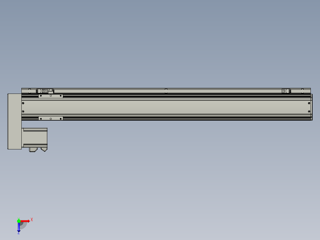 威洛博VF8-S700-BL俯视图