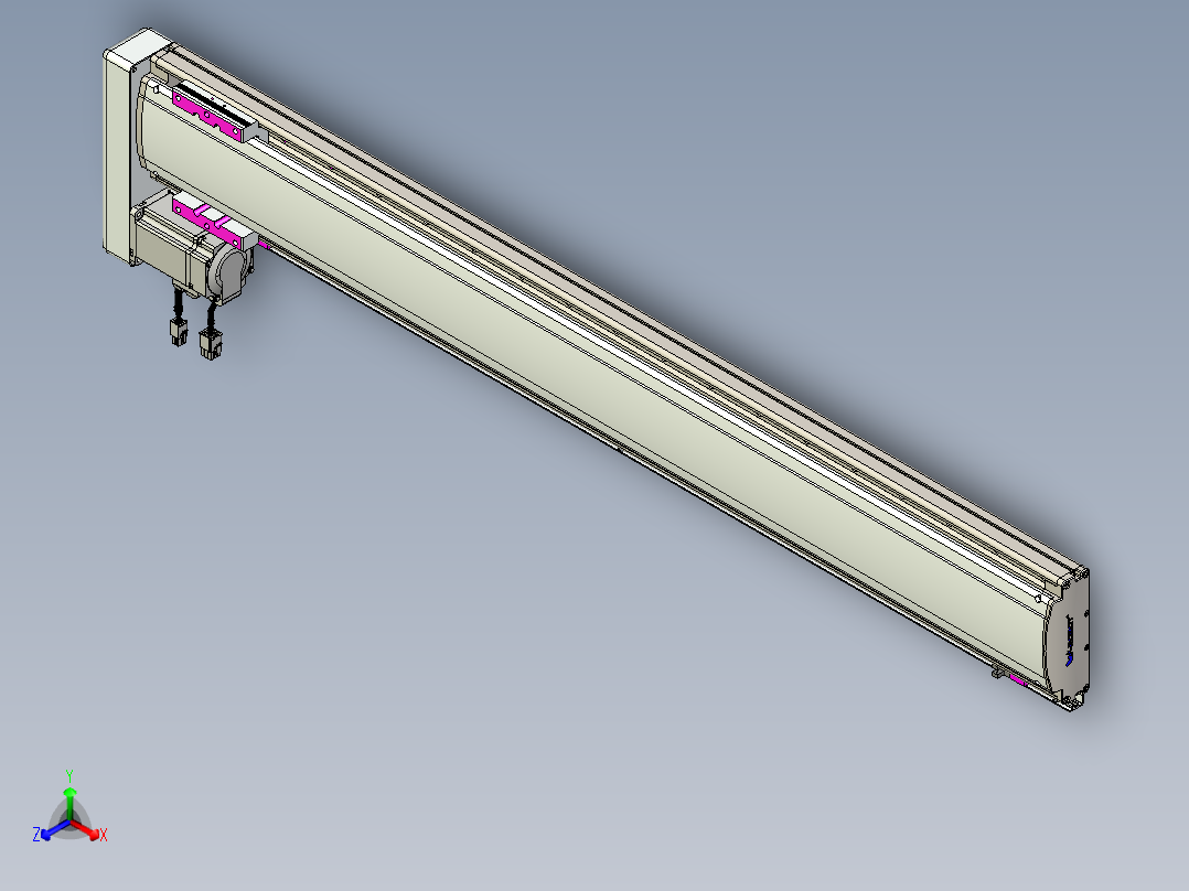 威洛博QF13-Lxx-C-S960-BL-ZP40-C3正等轴测图