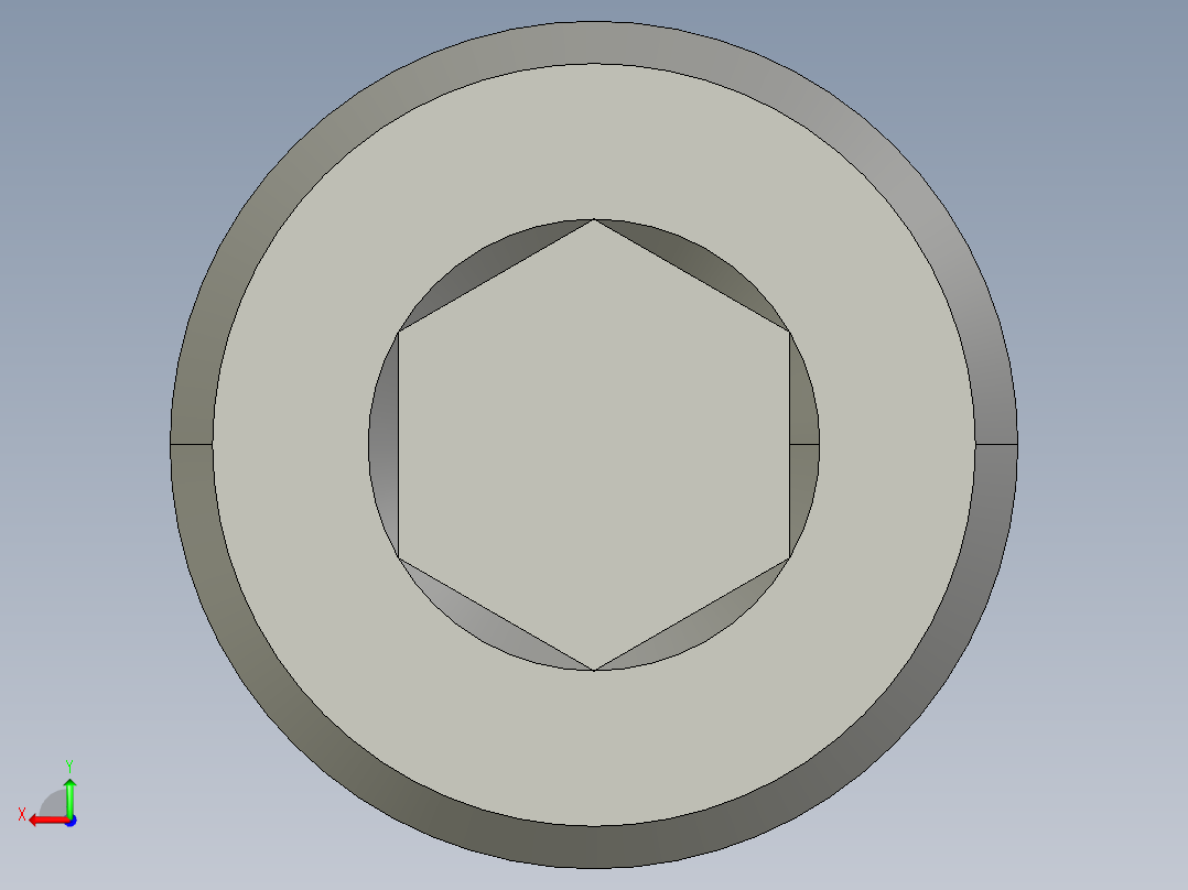 M8 x 1.25mm Thread 20mm LONG SOCKET HEAD CAP SCREW.STEP后视图
