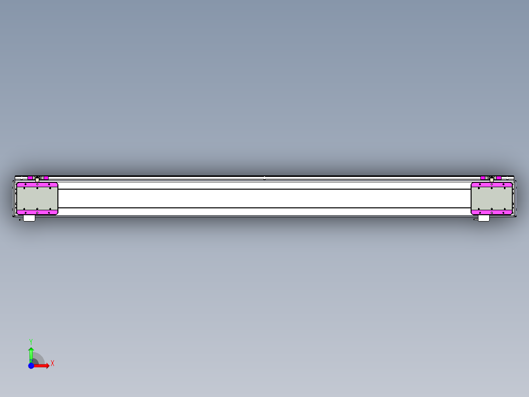 威洛博LC系列3d模型模组2LC14S1Y-S1550前视图