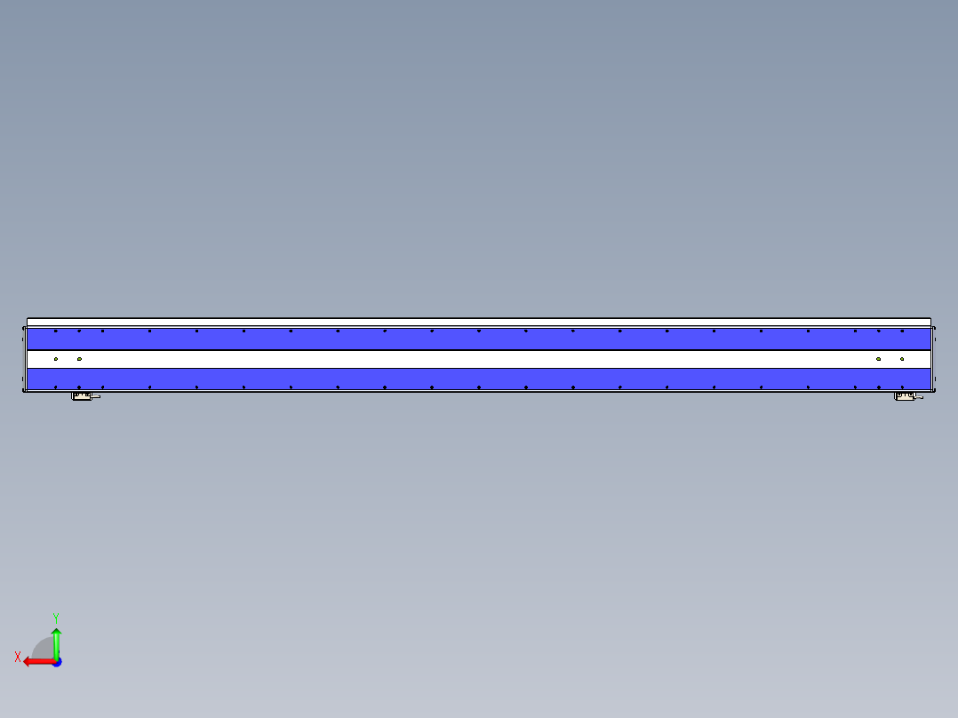 威洛博LC系列3d模型模组2LC14S1Y-S1550后视图