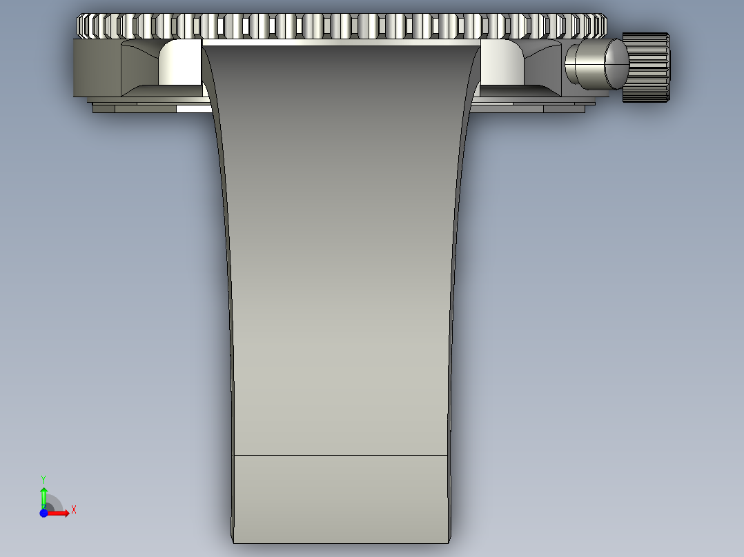 百年灵-导航计时器-手表前视图